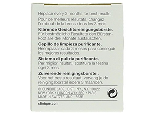 Clinique Unisex Sonic System Purifying Cleansing Brush Head, All Skin Types - Thumbnail 2