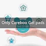 Careboo Replacement Gel Pads Period for Cramps Relief Device,Blue-Green
