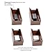MobileVision Wood Universal Multi Device Organizer Stand and Charging Station for Smartphones, Tablets, and Laptops