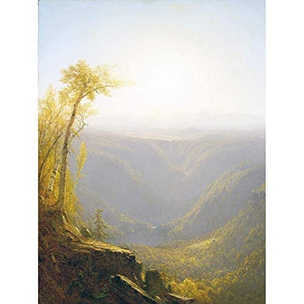Gifford Gorge In The Mountains Painting Art Print Canvas Premium Wall Decor Poster Mural