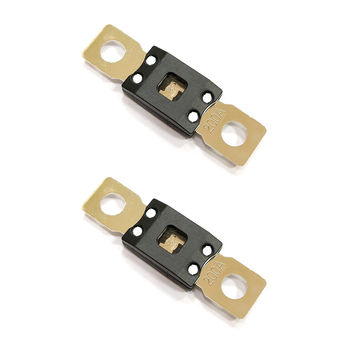 parts PTT 2 PACK MEGA/AMG Fuse/Bolt Fuse 200 Amp, 32V, 298 Series, Time Delay, Bolt Down,Bolt Stud M8, 5/16" - Automotive/Marine (200A-2 PACK)