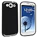 Black Soft Flexible TPU Gel Case Skin Cover for the Samsung i9300 Galaxy S3 S III