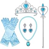 Frozen Toys for 3-8 Year Old Girls, TOP Toy Elsa Dress Up Party Accessories Frozen Party Supplies Christmas Xmas Halloween Gifts for 3-8 Year Old Girls Stocking Stuffers Stocking Fillers TTUSAS01
