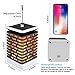 Huttar Solar Lantern Lights Dancing Flames Lights Waterproof Outdoor Hanging Lanterns Decoration Lighting Dust to Dawn Auto On/Off Night Light for Patio Yard Garden Pathway Table