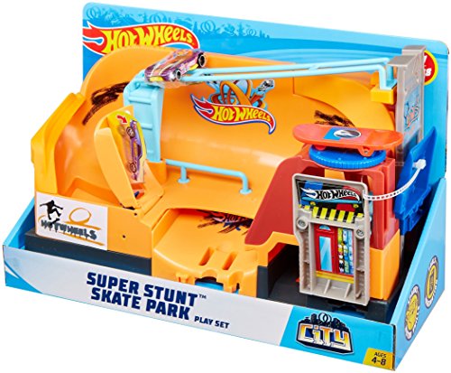 hot wheels city skate park playset
