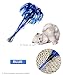 3 Cat Teasers Cheerleading Pom Poms Style with Soft Crinkle Streamers by ViviPet cat toy cat wand
