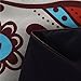 Sleepwish Mandala Pillow Case Elephant Tree Ethnic Decorative Pillow Cover Black Pillowcase 20 X 30 Inches (1 Case)