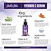 Premium Vitamin C Serum For Face Also Contains Vitamin E and Hyaluronic Acid, Anti Wrinkle, Anti Aging Skin Care Product, Promote Youthful & Vibrant Skin, Pump Action Bottle, 1 fl oz, Made in USA