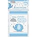 Baby Shower Elephant Party Invitations | 5.5” x 4” | Blue | 8 Pcs