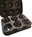 Alchemy Bar Goods Flexible Silicone Ice Ball Whiskey Tray Mold Maker, 6 Cool Spheres