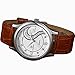 Fq-102 Genuine Leather Strap Romantic Pair His and Hers Wrist Watches Men Women Brown Set of 2