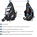 Sling Bag Backpack, Chest Crossbody Bags Sling Shoulder Backpacks One Strap Multipurpose Daypack Laptops Travel Outdoors Backpack for Men Women Teens