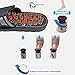 BIAL EX Massage Slipper Shoes Rotating Accupressure Foot Slippers for Men Women (Average Size)