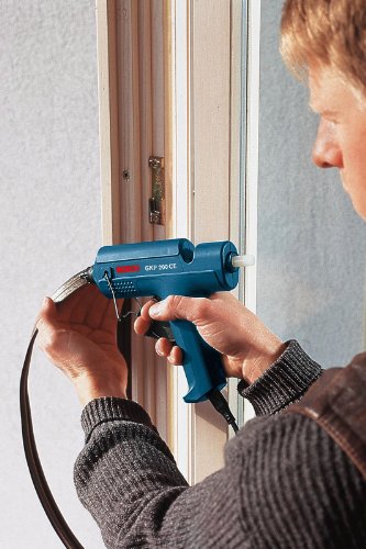 Bosch Professional Klebepistole GKP 200 CE (inkl. extralange Düse, abnehmbares Kabel 3,5 m, Universaldüse, Breitschlitzdüse, 8 x Klebestick 200 mm, Handwerkoffer) – Bild 5