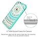 Ailun Case for iPhone 6 iPhone 6s Solid Acrylic Back Reinforced Soft TPU Frame Ultra Slim Shock Absorption Bumper Anti Scratch Fingerprint Oil Stain Back Cover Mandala MintGreen