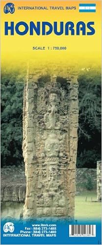 Honduras 1:750,000 Travel Map (International Travel Maps)