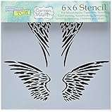 Bible Journaling Stencil - Angel Wings (6