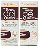 Sally Hansen Salon Insta Gel Strips, Plums The Word, 16 Ounce (Pack of 2) by Sally Hansen