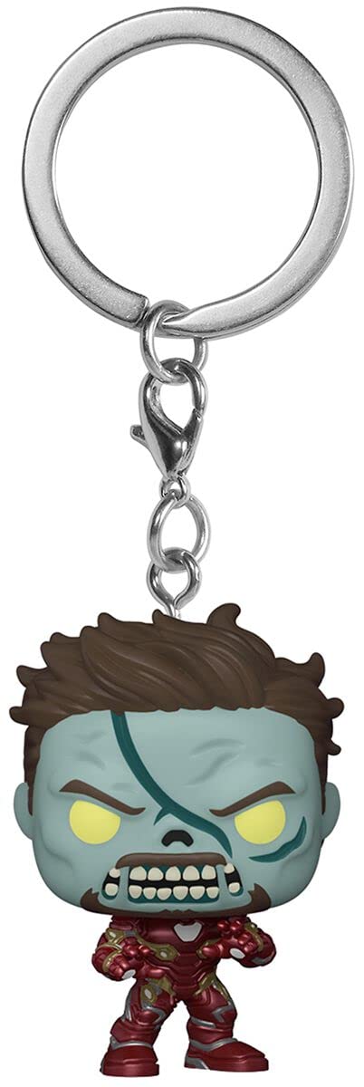 Funko POP! Keychain: What If - Keychain 2 - Marvel What If - Collectable Vinyl Mini Figure Novelty Keyring - Stocking Filler - Gift Idea - Official Merchandise - TV Fans - Minifigure