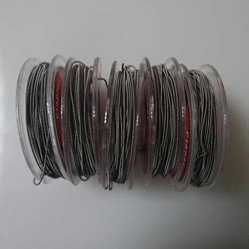 Clapton wire 22ga/24ga/26ga/28ga/30ga/32ga/36ga 15feet Resistance Heating wire26ga+30ga