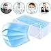 50 Pcs Disposable Face Masks - Disposable Surgical Mask Dust Breathable Earloop Antiviral Face Mask, Comfortable Medical Sanitary Surgical Mask Thick 3-Layer Masks