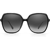 ZENOTTIC Polarized Sunglasses for Women Vintage Oversized Square Sun Glasses Ladies Shades UV400 Protection