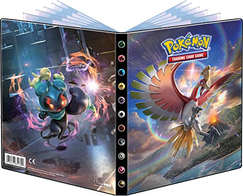 Ultra Pro 4-Pocket Portfolio Pokemon Sun Moon Ho-Oh & Marshadow SM3