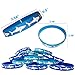 CocoHut 18 PCS Shark Party Kid's Rubber Wristband,Party Supplies, Birthday Party Stretch Bracelets, Accessories,Kids Birthday Party Supplies, Prize Rewards Gifts Decorations