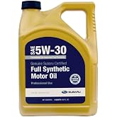 Subaru OEM Synthetic 5W-30 Motor Oil 5 Quart Bottle Container SOA427V1425 Turbo Sti wrx