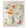 Zcdzjxb Plant Wildflower Tapestry Wall Opknoping Home Decoration (Color : 1, Size : 95x73cm)