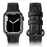 SWEES Leather Band Compatible for iWatch 38mm