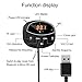 Bluetooth FM Transmitter, Wireless in Car MP3 Player Audio Radio Adapter, Bluetooth Handsfree Calling Car Kit with Dual USB Car Charger/Digital LED Display/TF Card Slot/3.5mm AUX Cable