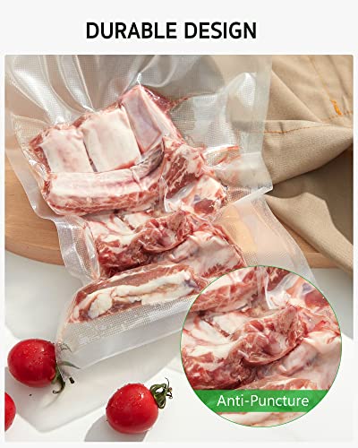Syntus 150 Pcs Vacuum Sealer Bags for Food, 8x12+11x16+6x10, BPA Free photo 11