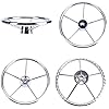 Amarine-made13-12-Inch-5-spoke-Destroyer-Style-Stainless-Boat-Steering-Wheel