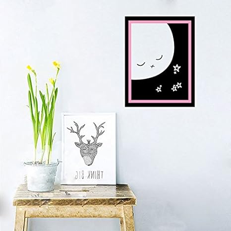 Amazon どんなお部屋にも馴染む お洒落なシンプルデザイン 壁に貼れるアートフレーム パネルステッカー 12タイプ 白さん S インテリア 壁紙 北欧 Diy ポスター モノトーン 子供部屋 こども 白黒 インダストリアル 誕生日 バースデー パーティー M0159 01s