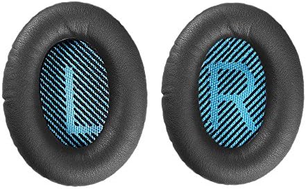 Unifive Ear Pads Replacement for Bose Headphones QC25 QC35 Ae2, Ae2i, Ae2w Quiet Comfort 25, Black