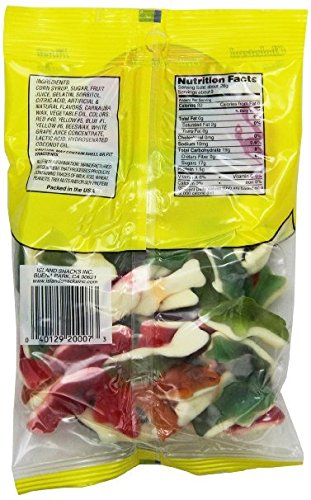 ISLAND SNACKS GUMMY SHARKS, 8 OUNCE, 6 COUNT