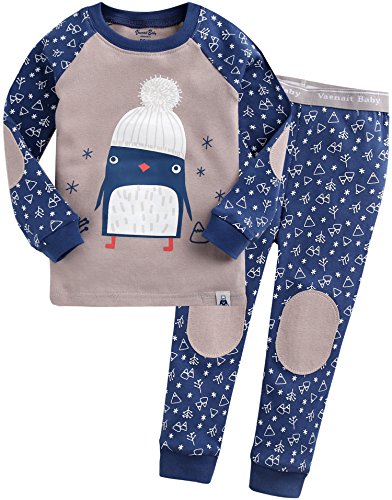 Vaenait baby 12m-7t kids boys long sleeve sleepwear paj…
