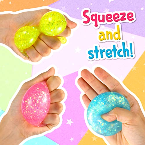 Stress Balls for Kids Packs Squeeze Glitter Stress Balls