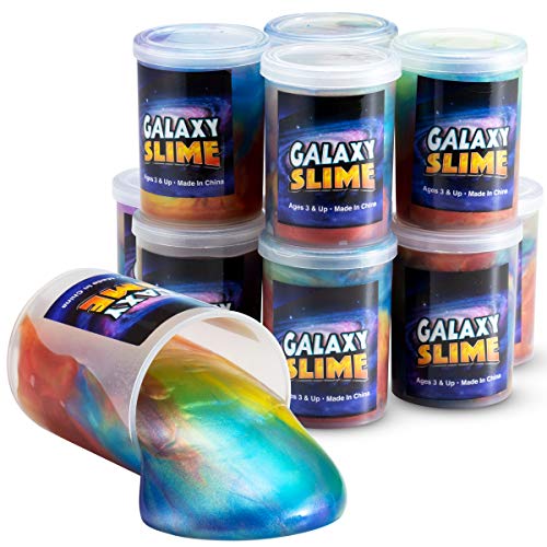 Galaxy Slime for Kids 15 Pack of Slime Putty in Assorted Neon Colors