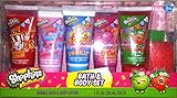 Shopkins Bath and Body Set Scented Bubble Bath Lotions Bath Sponge