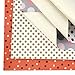 David Angie Dots Printed Synthetic Leather Canvas Back 9 Sheets 8