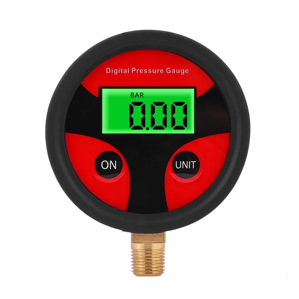 Tire Air Pressure Gauge Meter Fit for Car Truck Motorcycle 0-200PSI LCD Digital