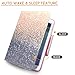 iPad Mini Case, iPad Mini 2/3/4 Case, Premium Leather Case, Multi-Angle Viewing Folio Stand Case for Apple iPad Mini with Auto Wake/Sleep, Beach Sand
