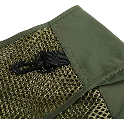 Männer Nner Im Fr Hjahr und Herbst Mesh Multitasche Weste Kleidung Anglerweste Fotografie Jacke Camping Zurück… – Bild 7