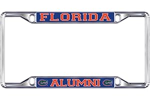 Elite Fan Shop NCAA License Plate Frame Alumni
