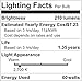 Amber Dimmable Incandescent Light Bulbs 60 Watt ST64 Style - 4 Pack Edison Bulbs, E26 | E27 Base, 2200K Warm White, 210 Lumens, Vintage Exposed Filament, 2500 Hr Lifespan, for Indoor & Outdoor Use