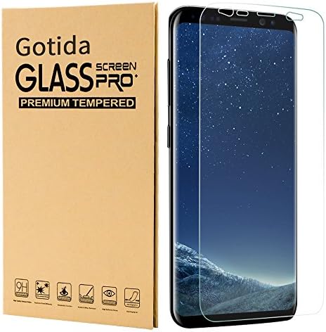 Galaxy S8 Screen Portector,Galaxy S8 Tempered Glass Screen Protector,Gotida Samsung S8 Tempered Glass film Full Coverage HD Clear for Galaxy S8 (flower01#)