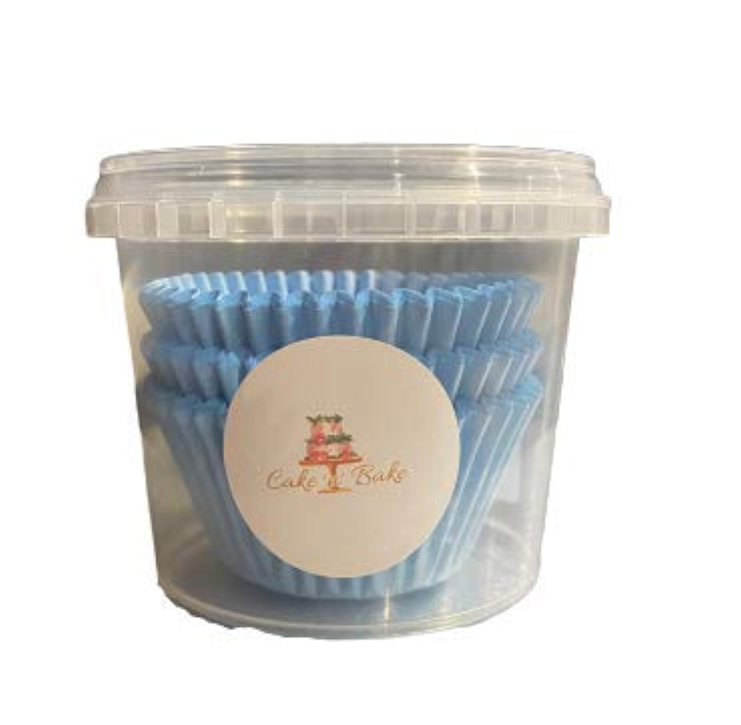 Cake N Bake Cupcake Muffin Baking Cases (Blue, 75) — image 1