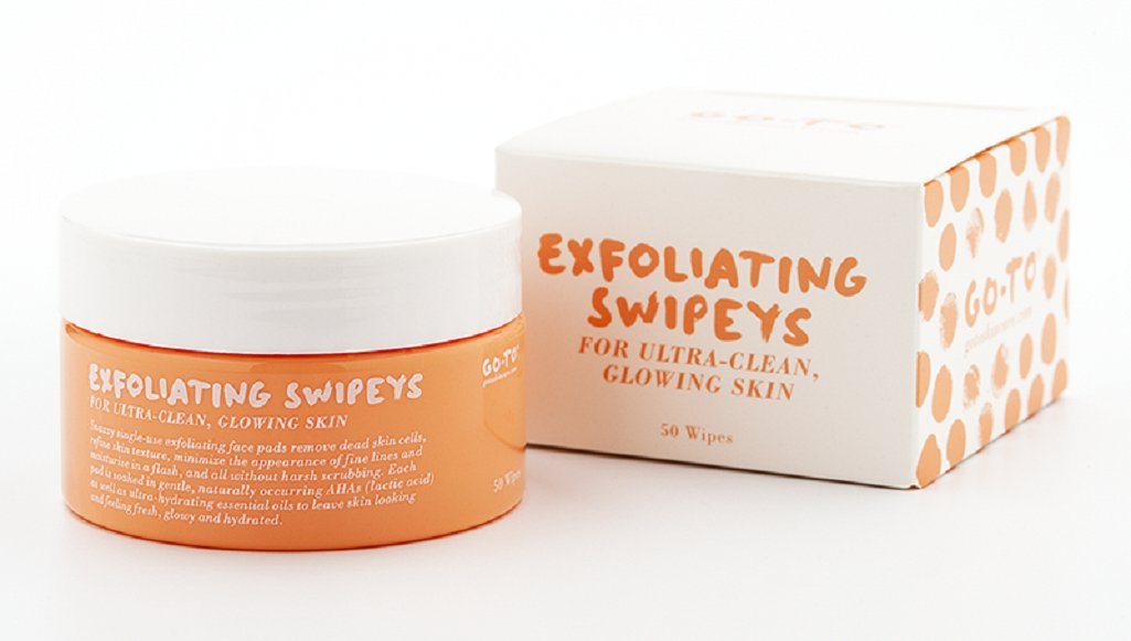 exfoliating swipeys